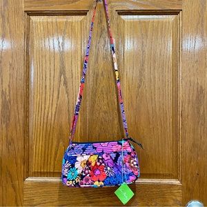 Vera Bradley Floral Fiesta Cross-body Purse